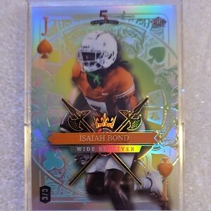 Isaiah Bond Football Trading Card